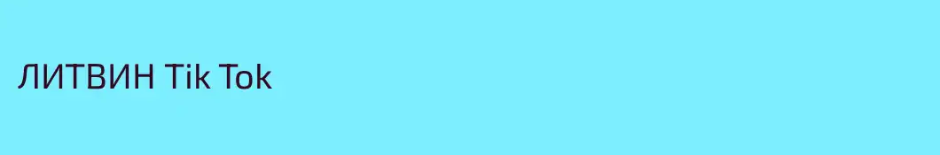 ЛИТВИН Tik Tok
